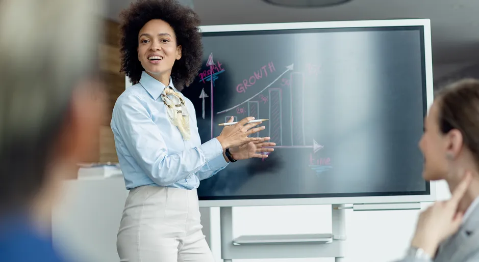 Predictive analytics business meeting